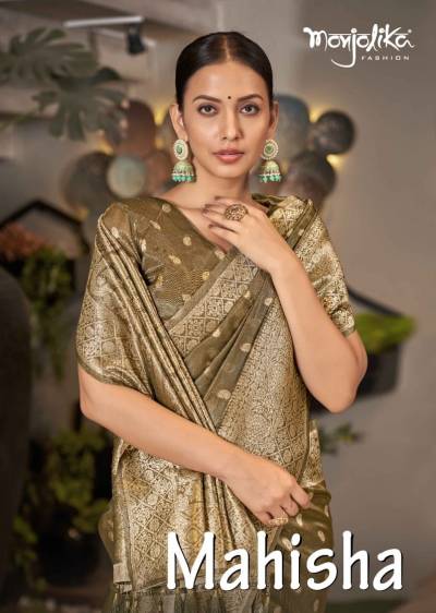 MAHISHA BY MONJOLIKA SIMAR SILK SAREE WHOLESALER IN SURAT